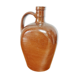 Enameled stoneware pitcher