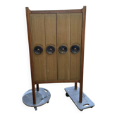 Mid-century modern bar cabinet by Sandor Bedecs, 1975