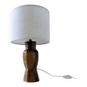 lampe de table noyer