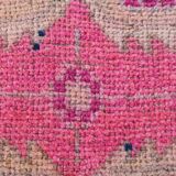 Soft Pink Vintage Runner Rug, 91x304Cm