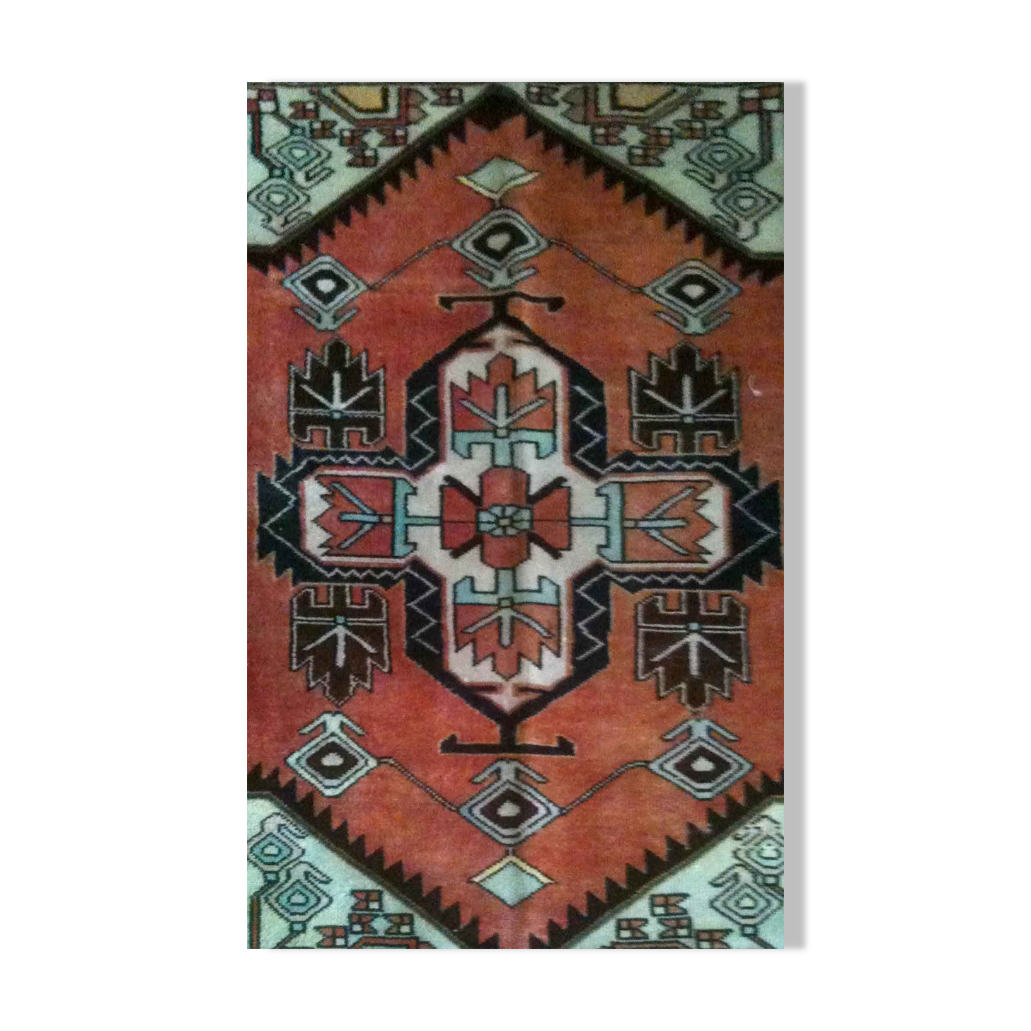 Handmade persian carpet n.90 hamedan 130x80cm