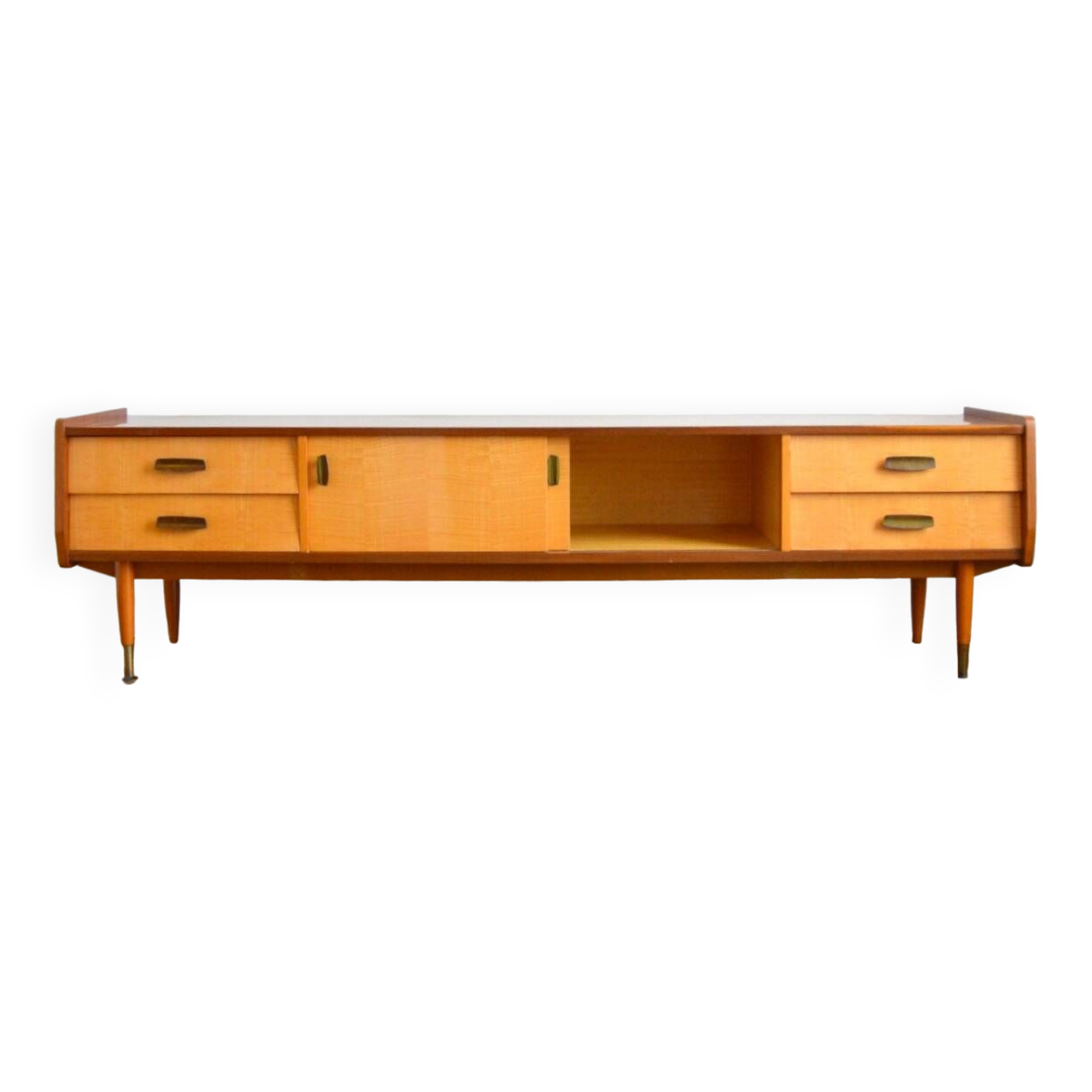 Large vintage low sideboard 1960s