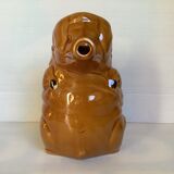 Antique zoomorphic pig pitcher