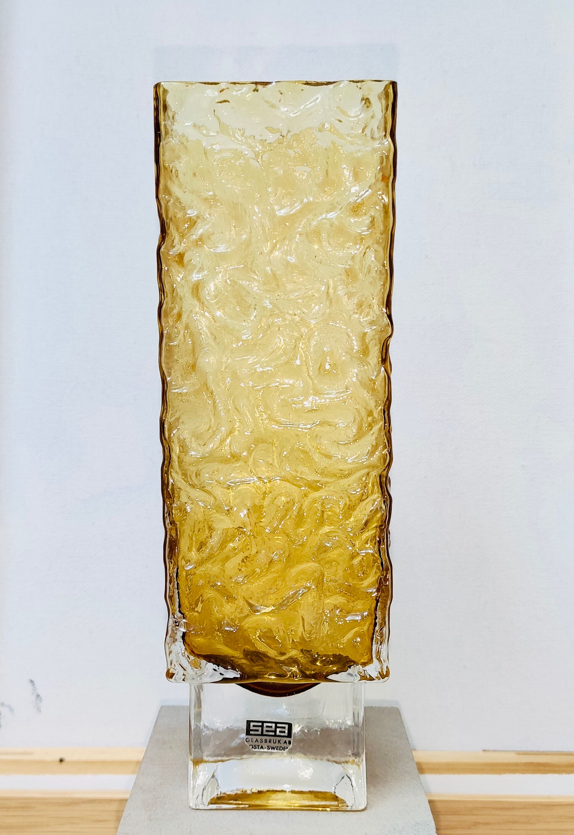 Sea Vase Glasbruk, Sweden, 1970s