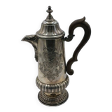 800 silver teapot Italian goldwork 1st half of the 20th century