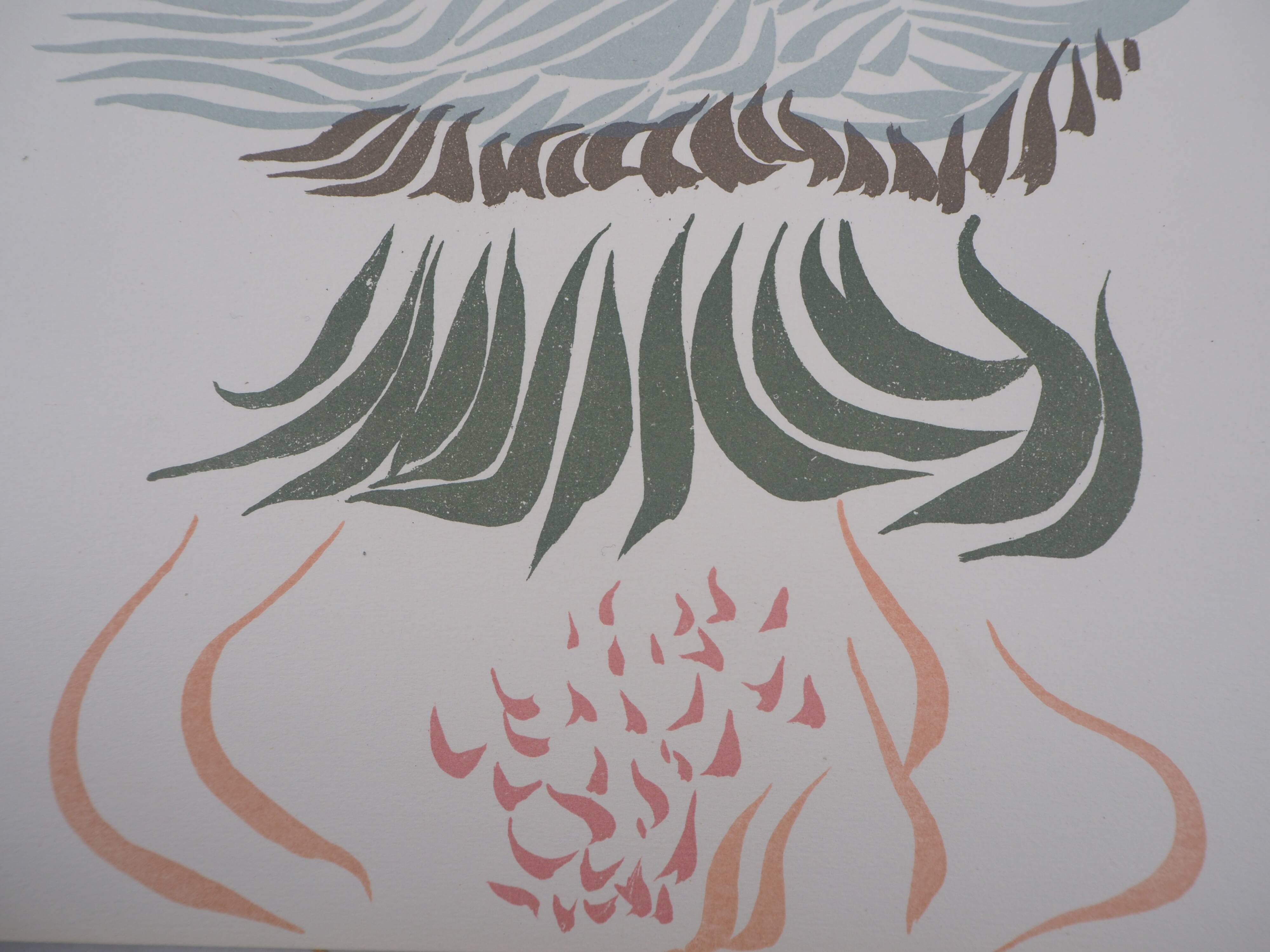 Jacques Herold: Flowering - Original Lithograph