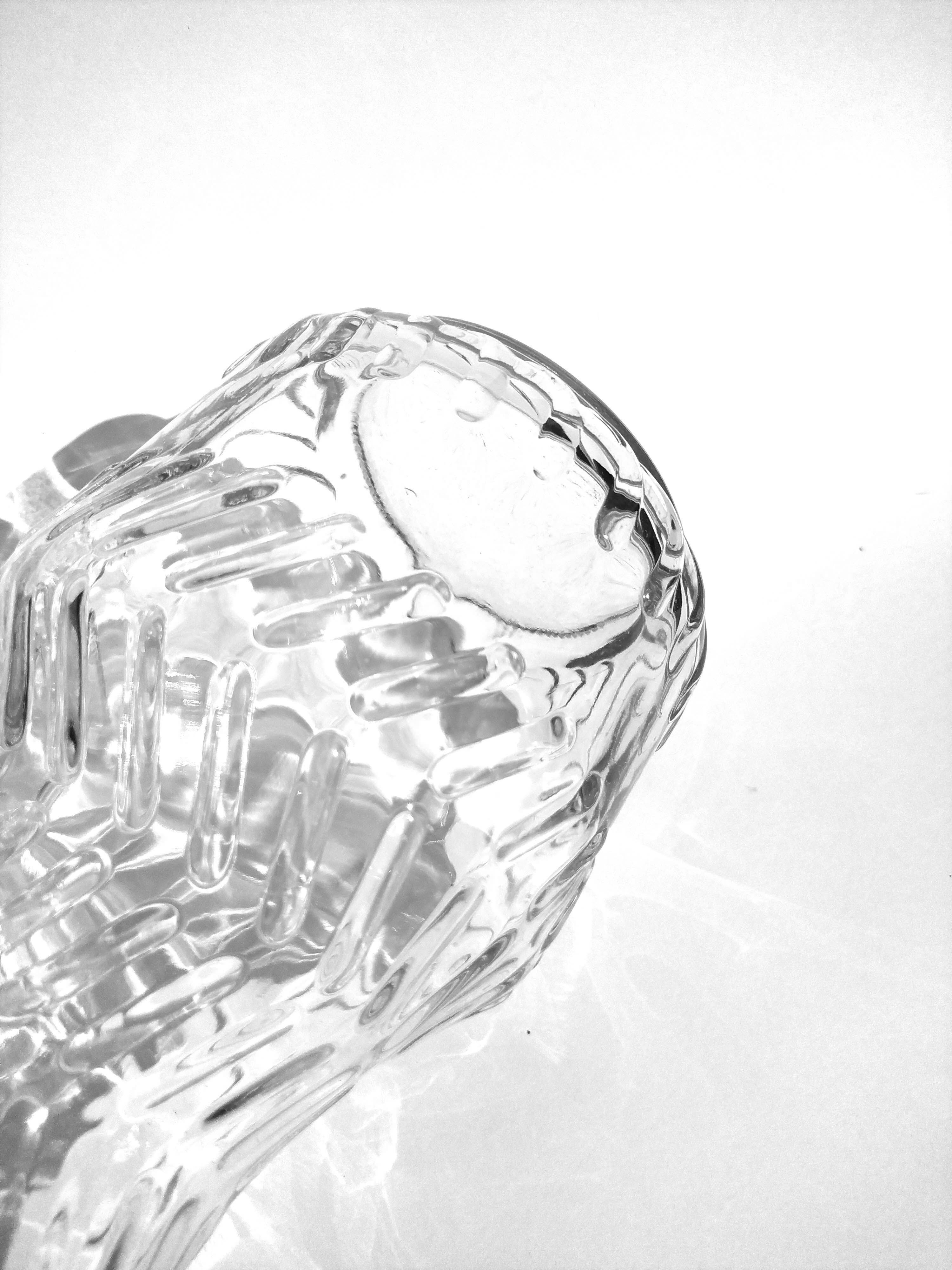 Large vintage glass vase