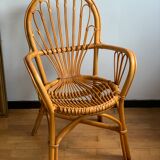 Fauteuil rotin
