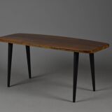 Table basse vintage entièrement restaurée, années 60