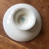 Plat compotier ancien villeroy et boch 1584 décor floral