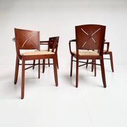 Ensemble de 4 chaises de salle à manger Andreu World, années 1960
