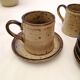 Sandstone cups