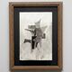 Original work on paper framed, signed Eugène Eechaut, 1973