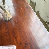 XXL table in solid dark walnut 3m