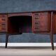 Vintage Desk in Rosewood by Svend Åge Madsen for HP Hansen, 1960s