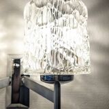 Pair of Murano glass wall lights by Kaiser Leuchten, Germany circa 1970.