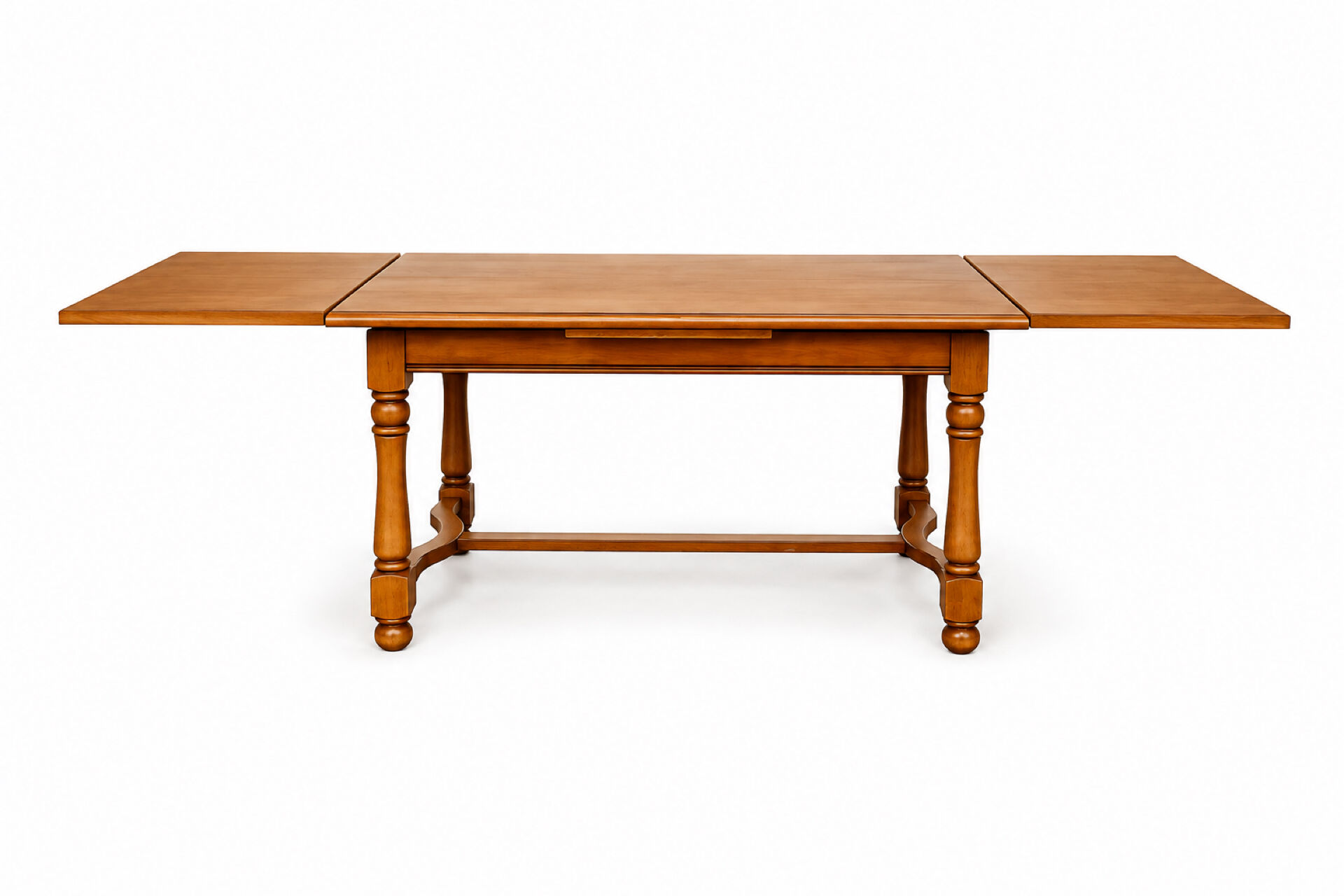 Large solid wood farmhouse table