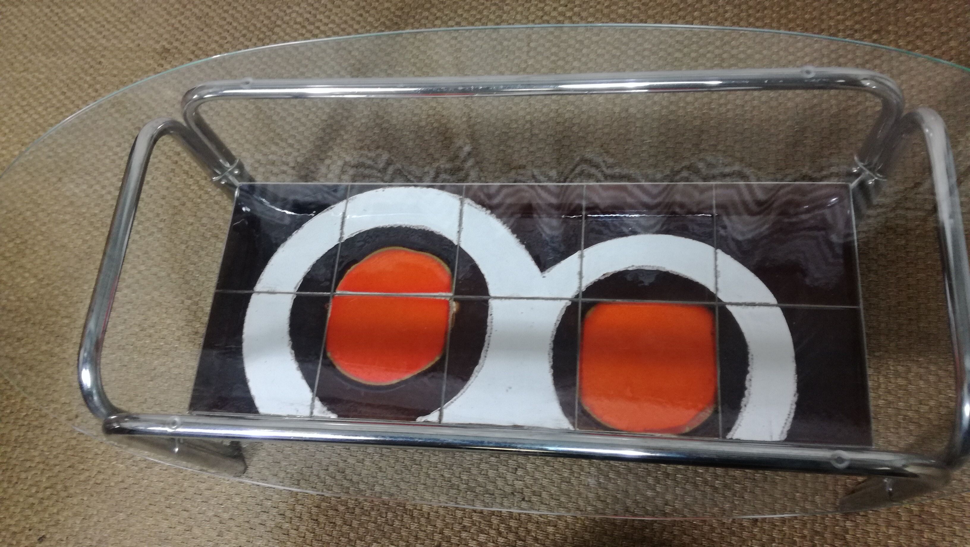 60/70s pop art style coffee table