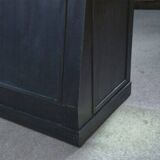 1950s pine sliding door counter