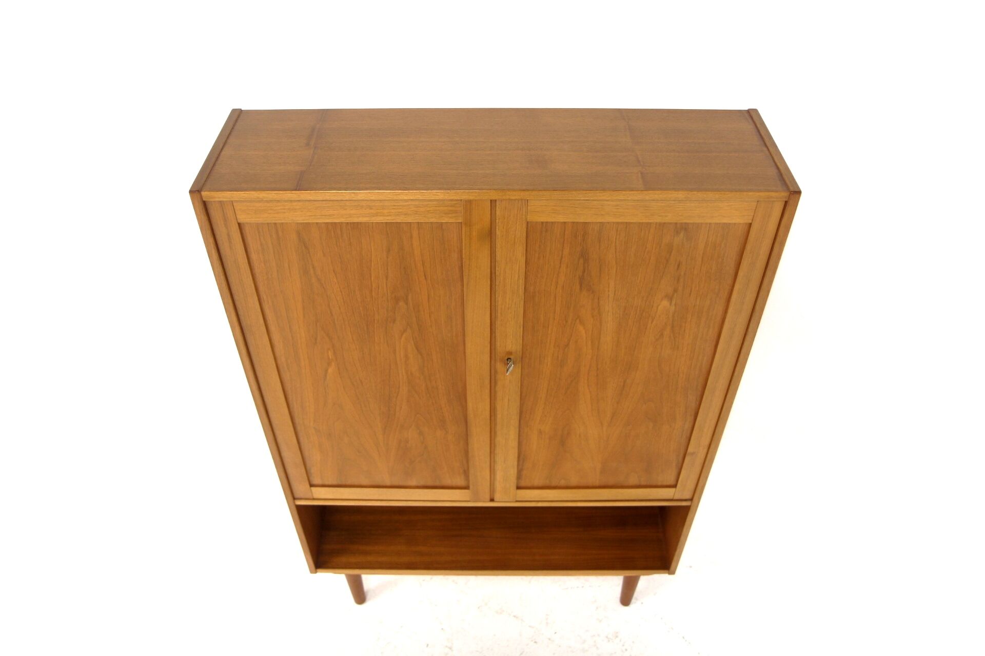 Scandinavian walnut cabinet Sweden 1960