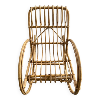 Children's rattan armchair