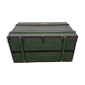 Old green trunk chest