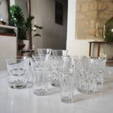 10 Harcourt Baccarat glasses