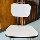2 formica chairs - eiffel legs