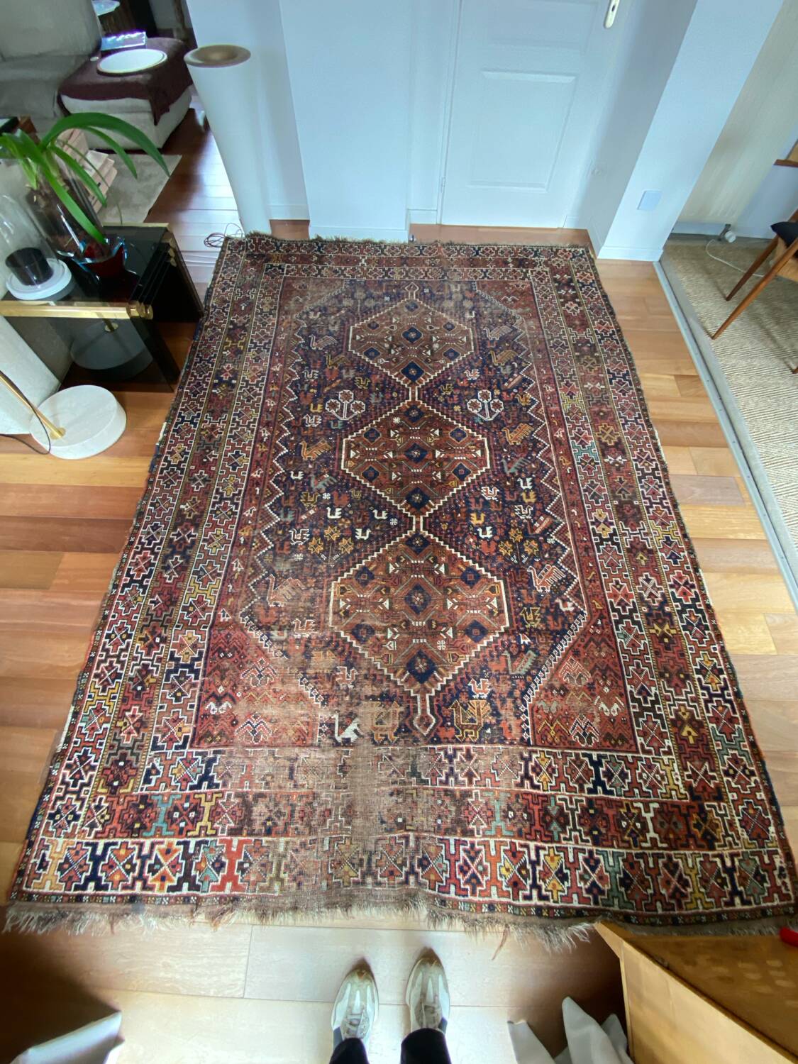Grand tapis kilim