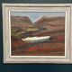 Original Swedish Oil on Panel – “Rustic Landscape” by Thage Carlson – Signed – Vintage & Framed – 72 × 61 cm (28.3" × 24")