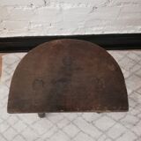 Half moon vacher tripod stool