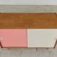 Wooden buffet U 452 pink by Jiri Jiroutek for Intérier Praha 1960