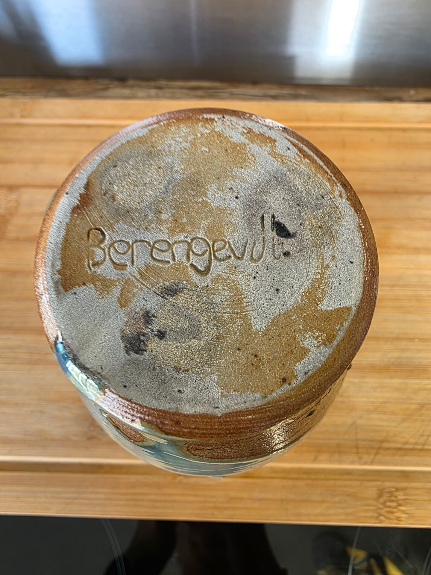 Authentic Ceramic Oil Bottle Berangeville – Atelier Jacques As