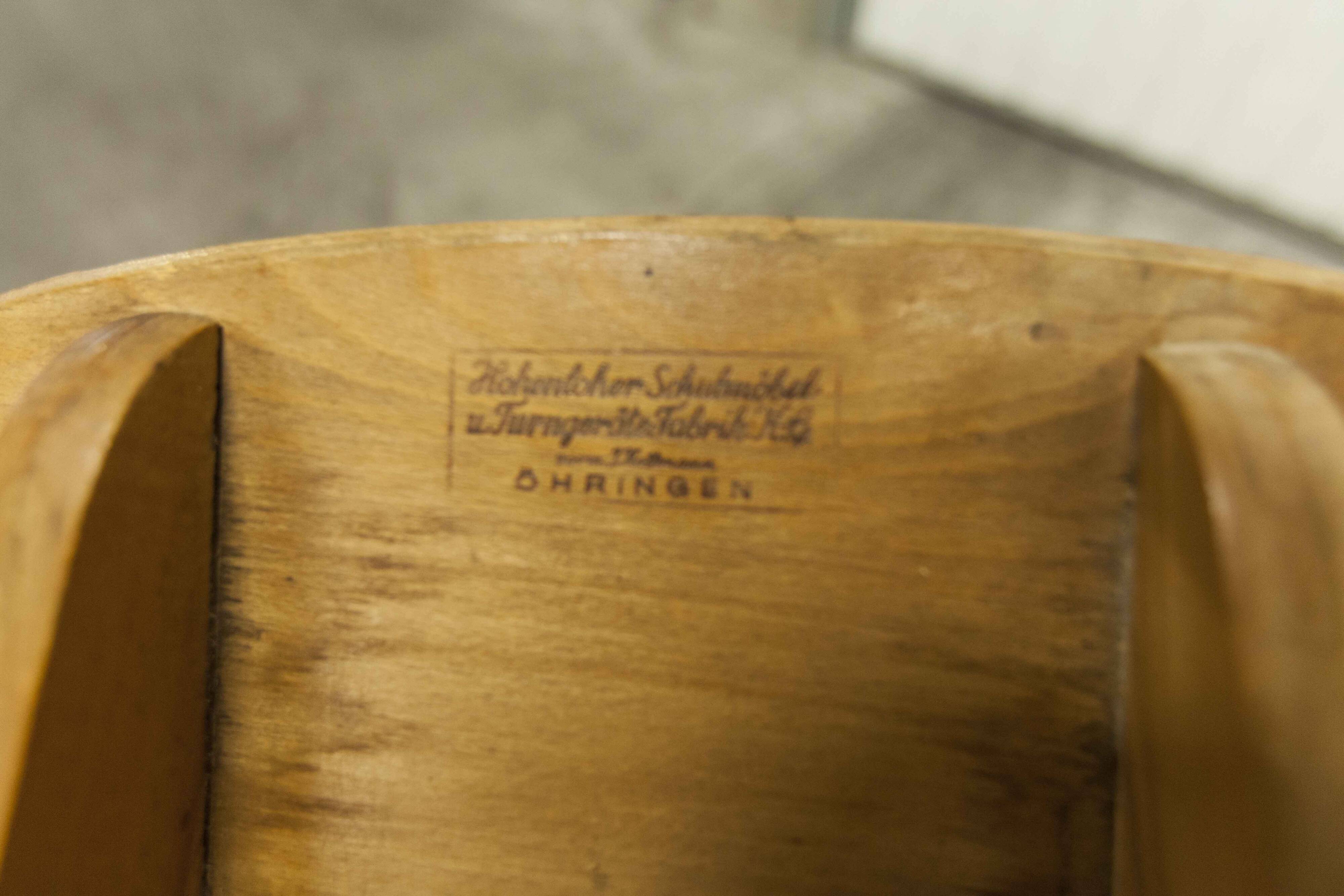 Children's chair hohenloher schulmöbel turngerätefabrik J. koffmann 1900 solid wood