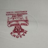 Lot de Vaisselle  Mason's collection Manchu