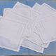 9 serviettes à thé en toile de lin