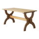 Table basse par Henning Kjærnulf, en chêne, vers 1970, Danemark