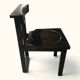 Brutalist prayer chair – Swiss monastic design, 1960