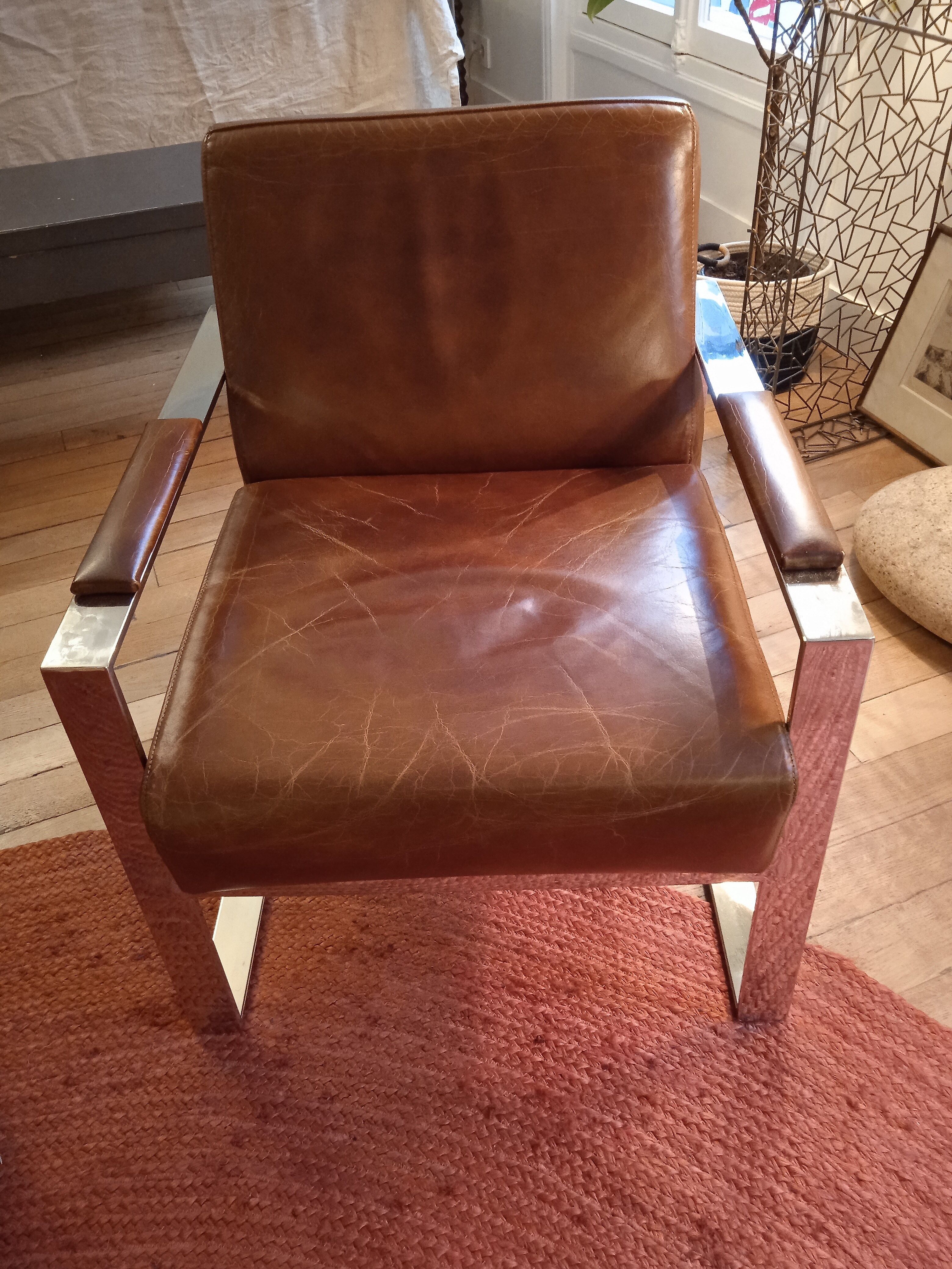 Paire de fauteuils vintages
