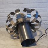 Jocelyne lamp bartered in steel. Seventies