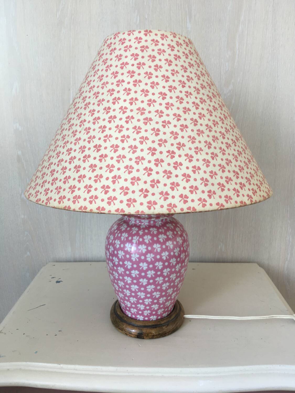 Lampe de chevet en céramique
