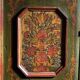Armoire ancienne peinte en bois de pin – Austrie, 1831