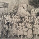 Omer Désiré Bouchery (1882-1962) - Etching