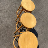 3 Baumann high stools