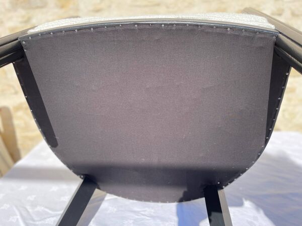 Fauteuil Tonneau Vintage Bouclette