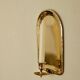 Single mid-century Swedish brass sconce