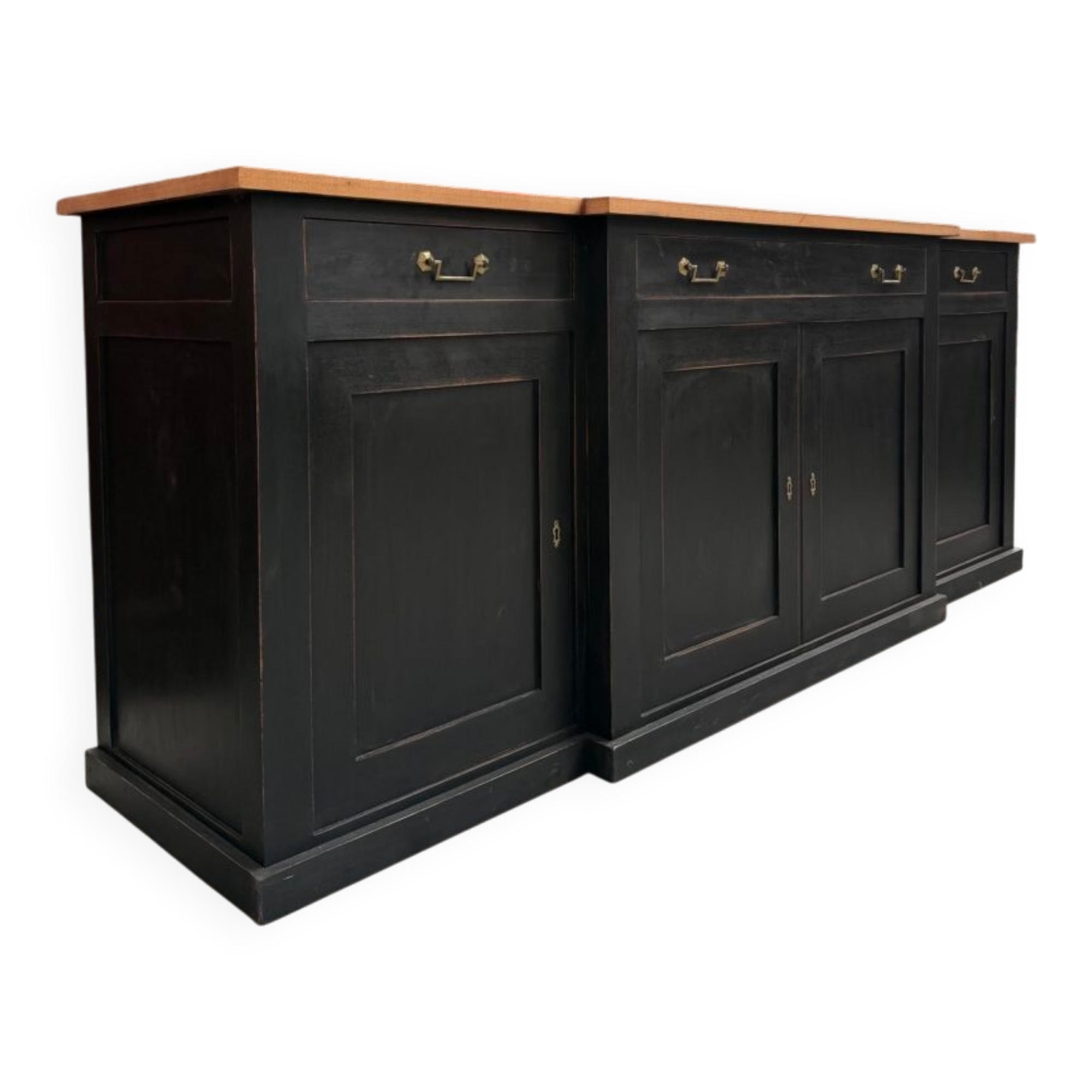 Large patinated sideboard from the 1950s.