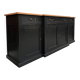 Large patinated sideboard from the 1950s.