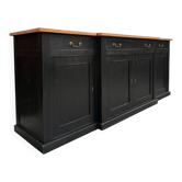 Large patinated sideboard from the 1950s.