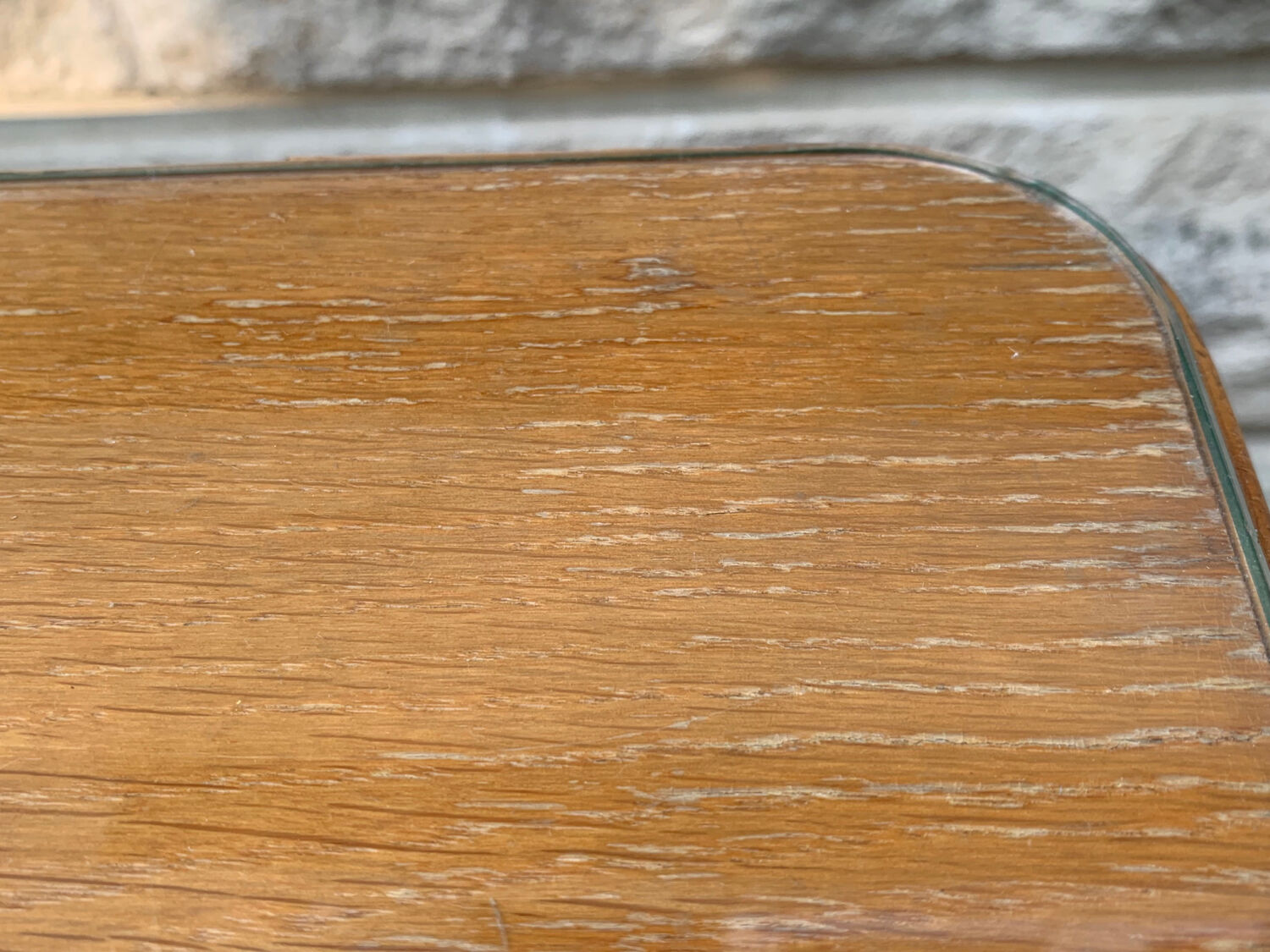 Rattan desk and chair 1960